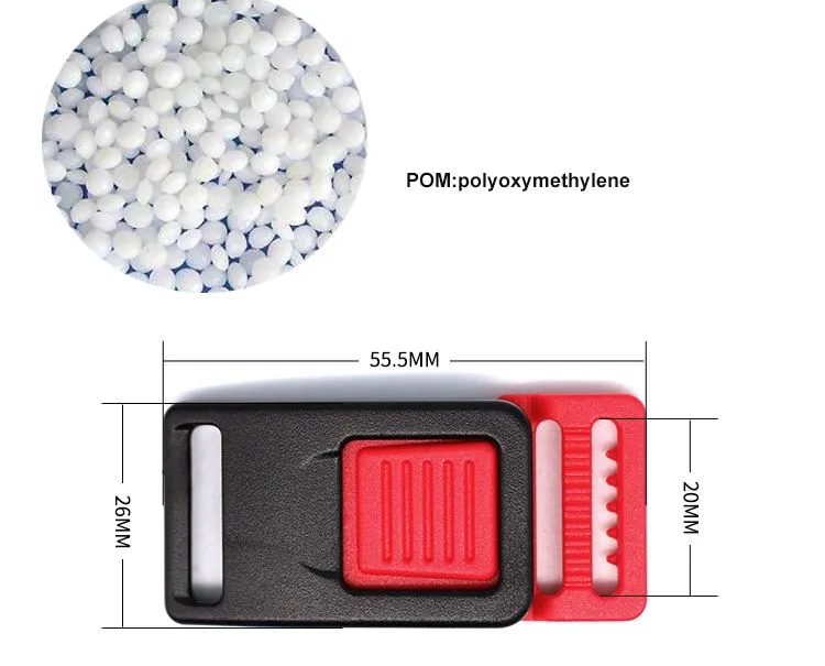 Plastic Helmet Buckle Material Plastic Helmet Buckle Material