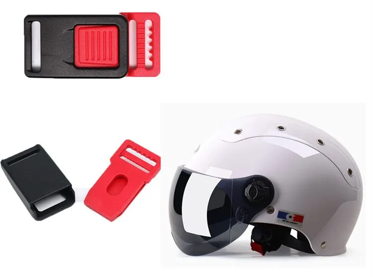 Plastic Helmet Buckle Scenario application Plastic Helmet Buckle Scenario application